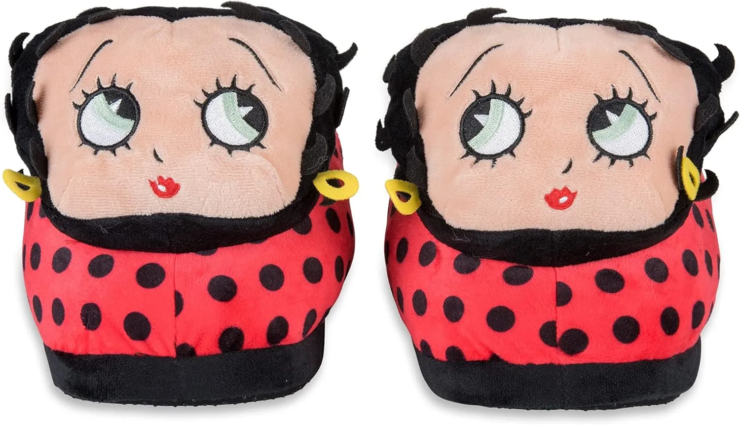 Odd Sox, Betty Boop, Fun Indoor Novelty Slippers, Big Fuzzy Cozy