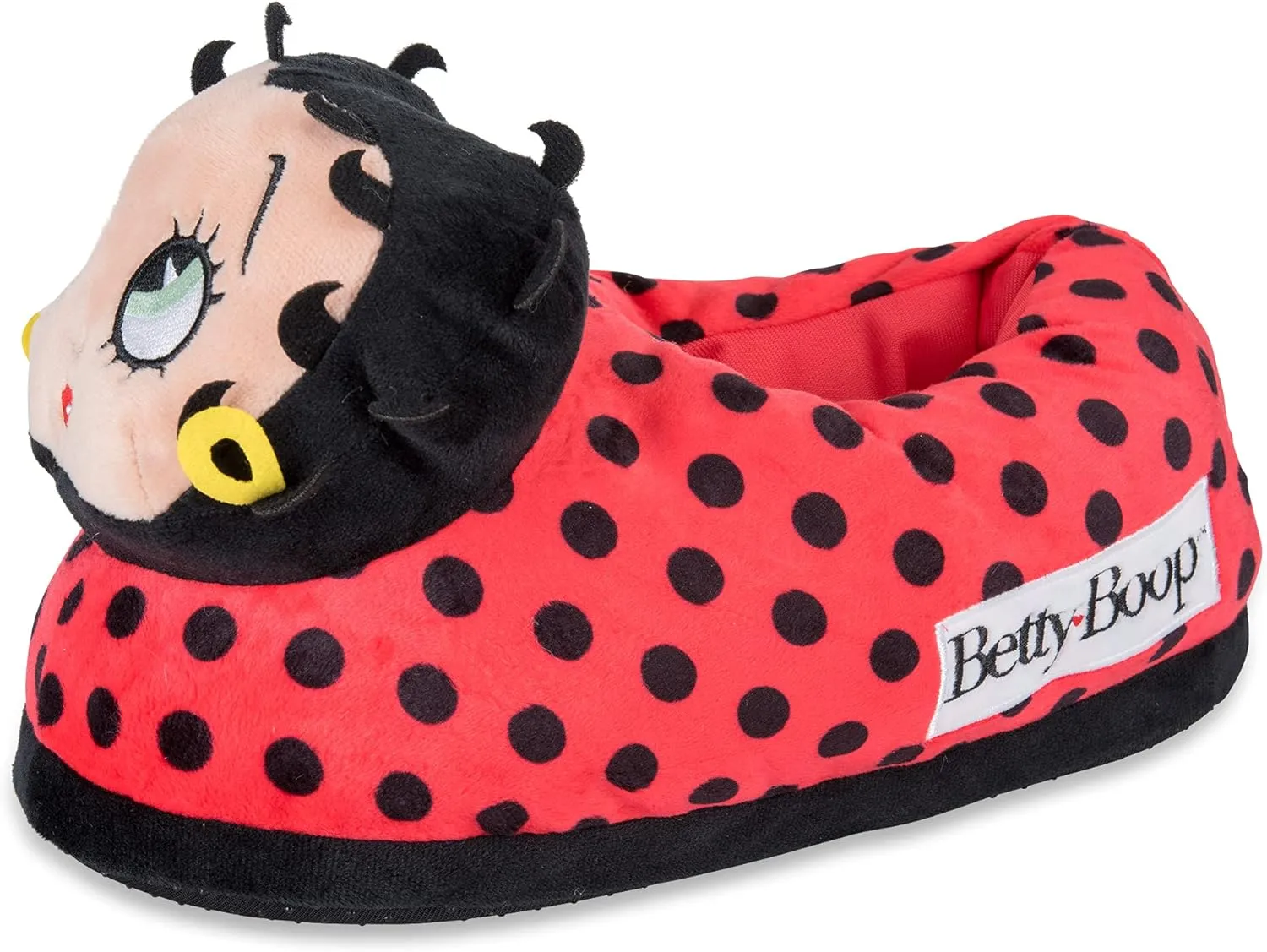 Odd Sox, Betty Boop, Fun Indoor Novelty Slippers, Big Fuzzy Cozy
