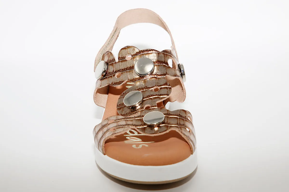 OH MY SANDALS - 4674 GOLD METALLIC