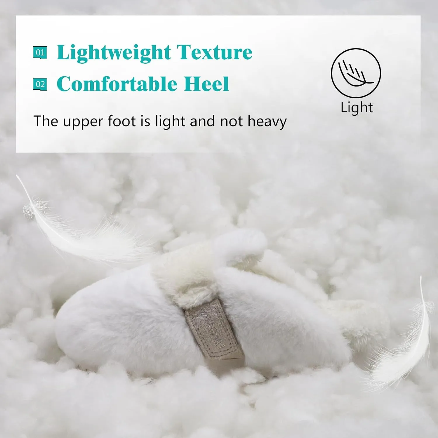 ONCAI Women's Slippers, Plush Faux Fur Soft Cushion Comfortable Memory Foam Slip On House Slippers with Hard Rubber Soles Indoor/Outdoor Winter Warm Fashion, US Size 6-11