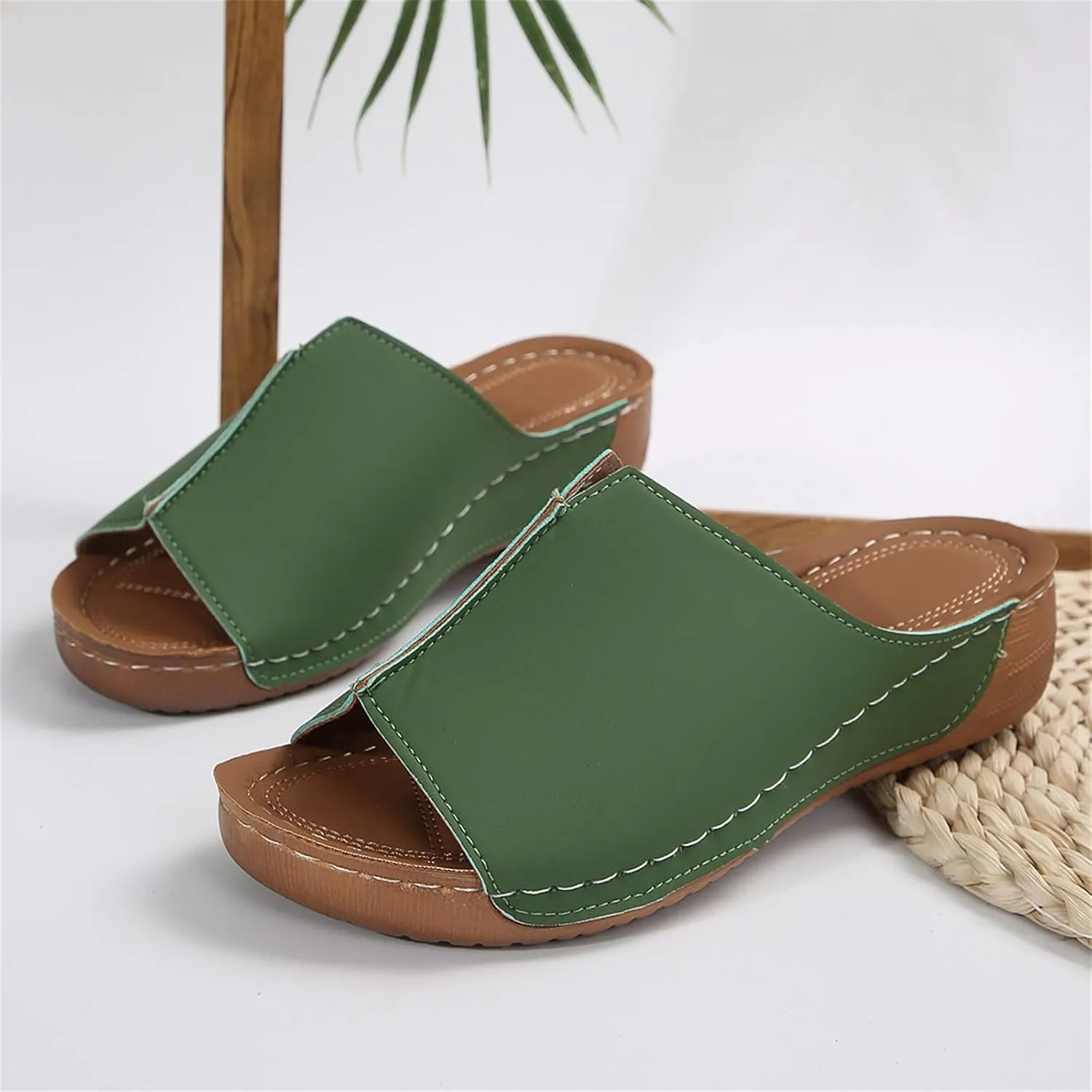 Orthopedic Sandals for Women Dressy Damping Sole Upgradation Stretch Lightweight Arch Support Walking Summer Sandals