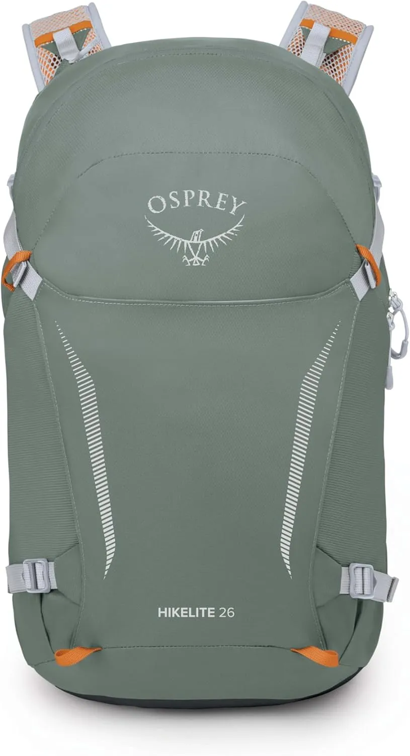 Osprey Hikelite 26L Unisex Hiking Backpack, Pine Leaf Green