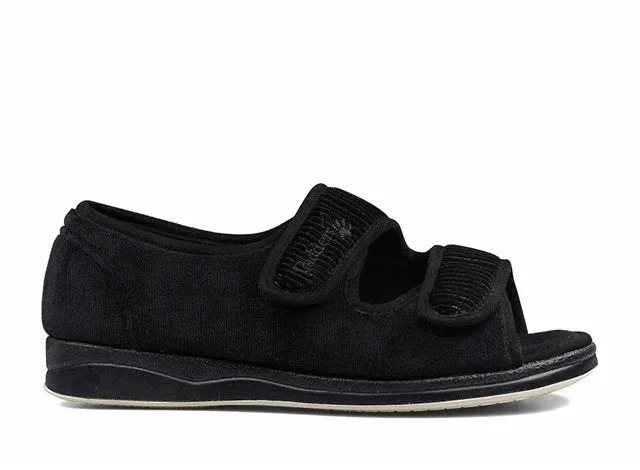 Padders Lydia X Open Toe Slipper