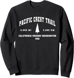 PCT Pacific Crest Trail Souvenir Sweatshirt