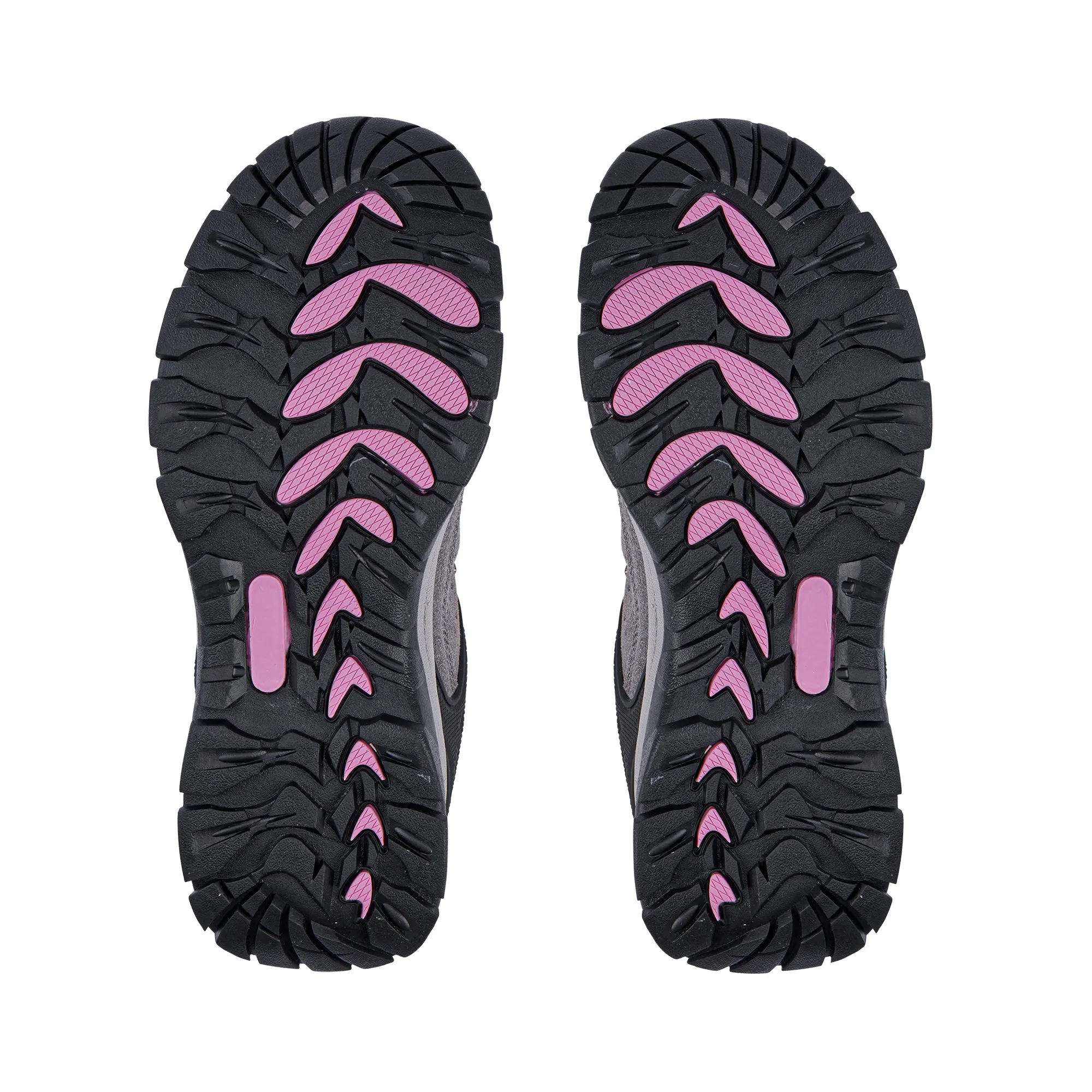 Pioneer Ladies Lace Up Runner Charcoal/Black
