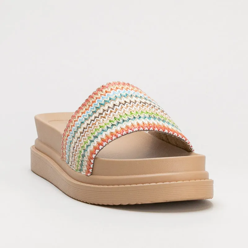 Platform Slide Sandal _ 161452