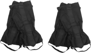 POPETPOP Walking Leg Gaiters Men Outdoor Gaiters for Hiking for Boots Protective Waterproof Ankle Gaiters Hiking