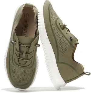 Project Cloud Shoes for Women - Lightweight Sneakers for Women with Leather Insole - Womens Slip on Shoes with Memory Foam - Machine Wash & Sockless Wear Sneakers (Daisy)