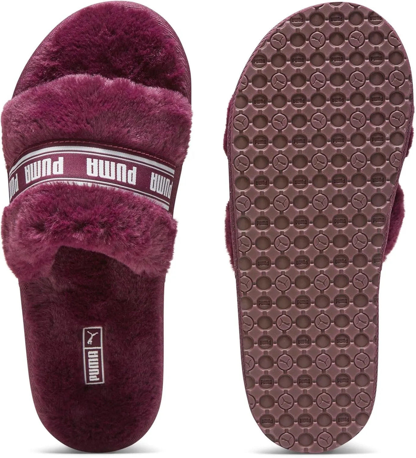 PUMA Women's Fluff Slide Slipper