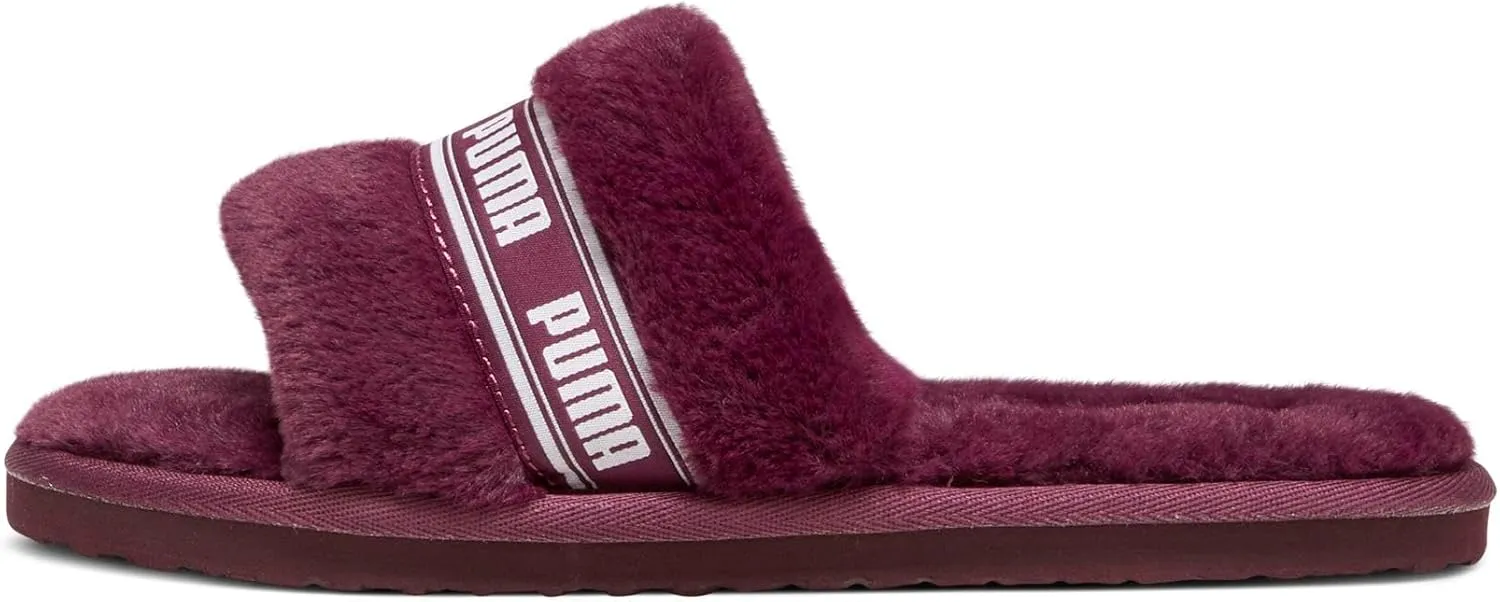 PUMA Women's Fluff Slide Slipper