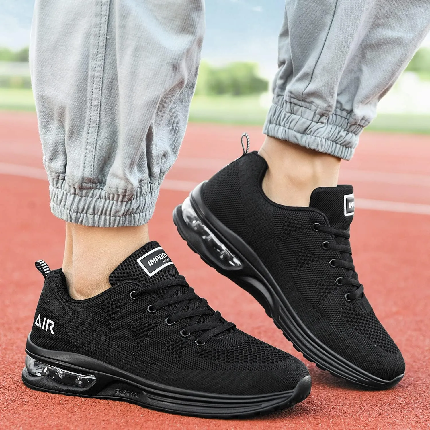 QAUPPE Womens Fashion Lightweight Air Sports Walking Sneakers Breathable Gym Jogging Running Tennis Shoes US 5.5-11 B(M)…