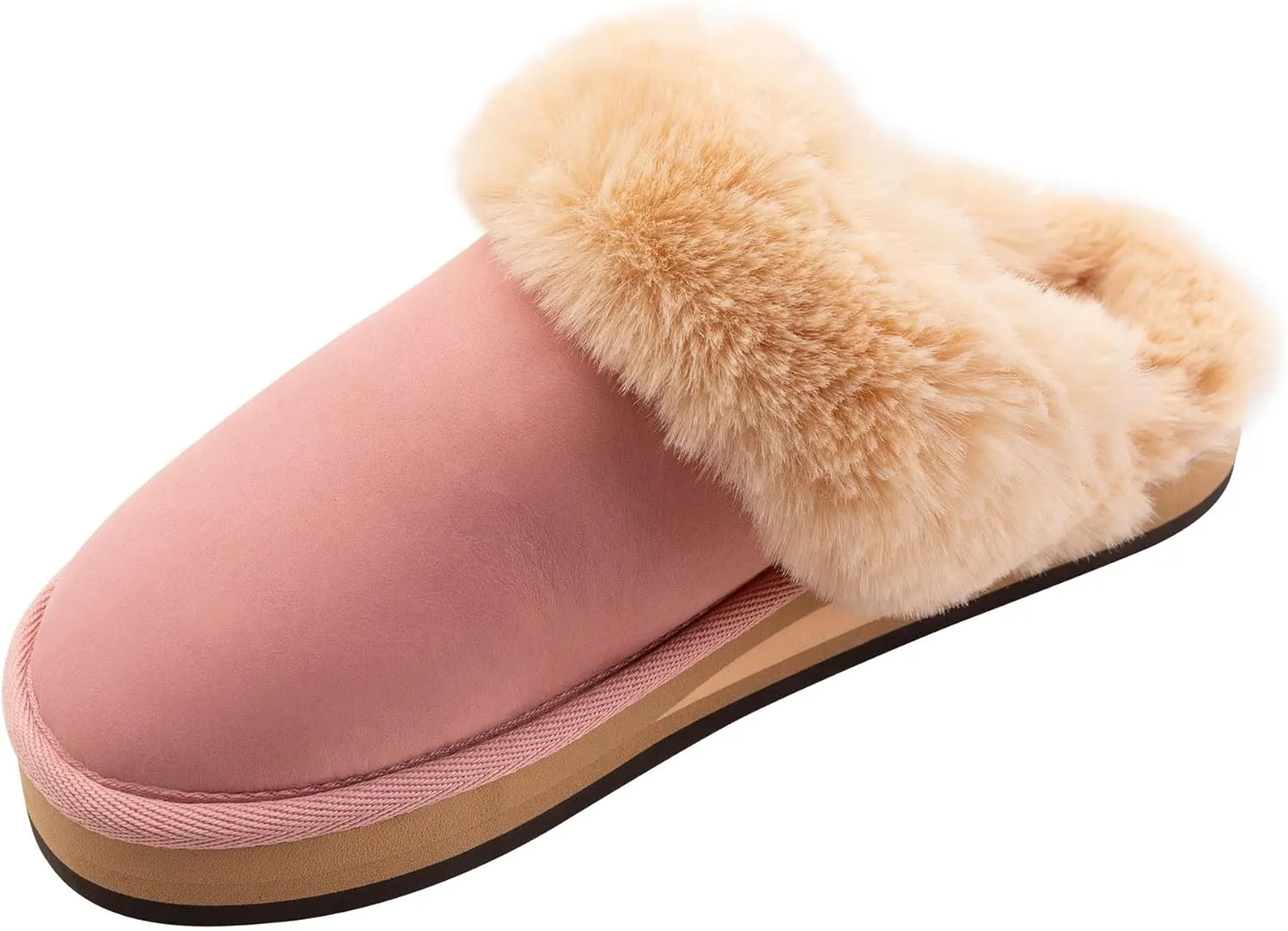 Rainbow Sandals Ladies Sunset Snugs - Premier Leather, Fleece Lined Slipper