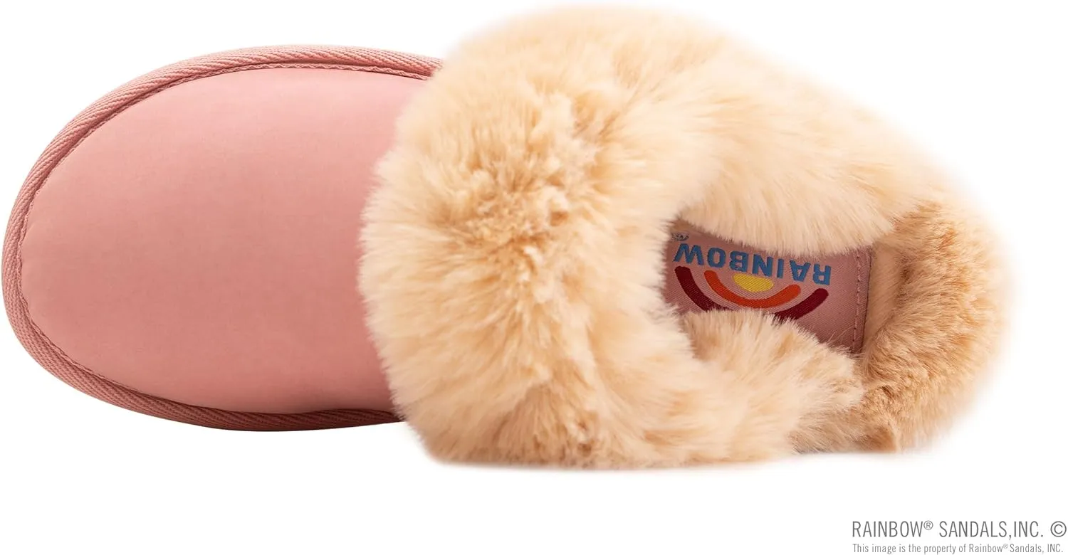 Rainbow Sandals Ladies Sunset Snugs - Premier Leather, Fleece Lined Slipper