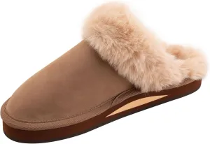 Rainbow Sandals Ladies Sunset Snugs - Premier Leather, Fleece Lined Slipper