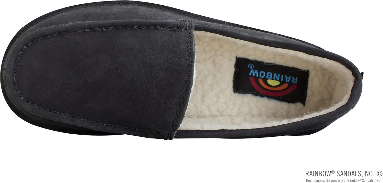 Rainbow Sandals Men's Comfort Classics Loafer w/Fleece Lining