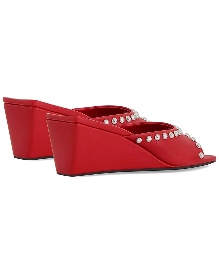 Rebecca Minkoff Leather Wedge Sandal