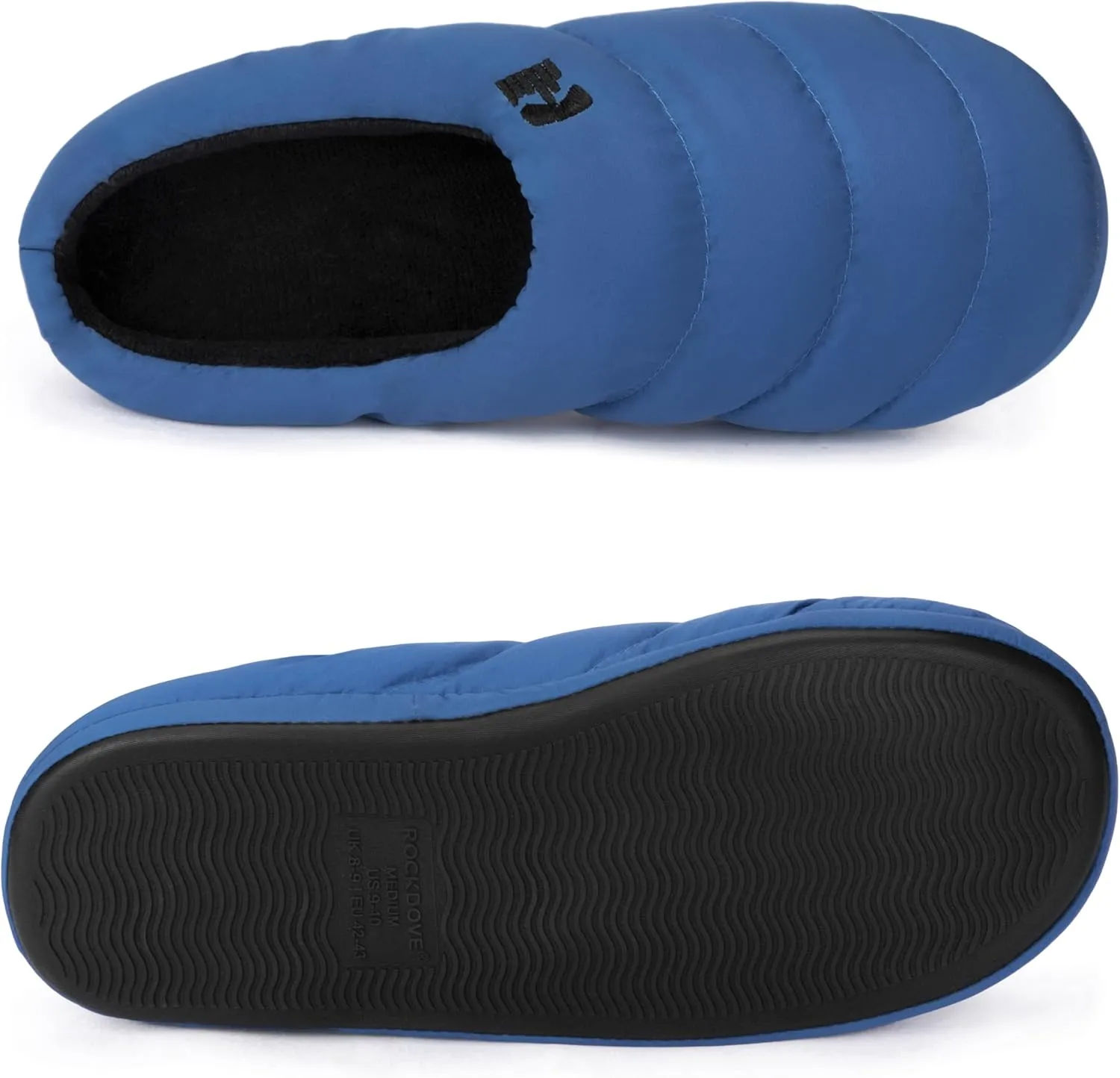 RockDove Men's Campground Memory Foam Down Slipper