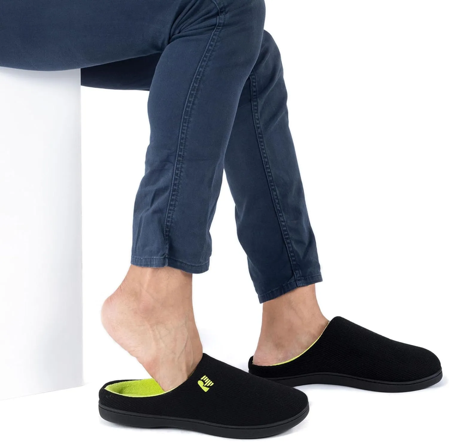 RockDove Men's Original Two-Tone Memory Foam Slipper