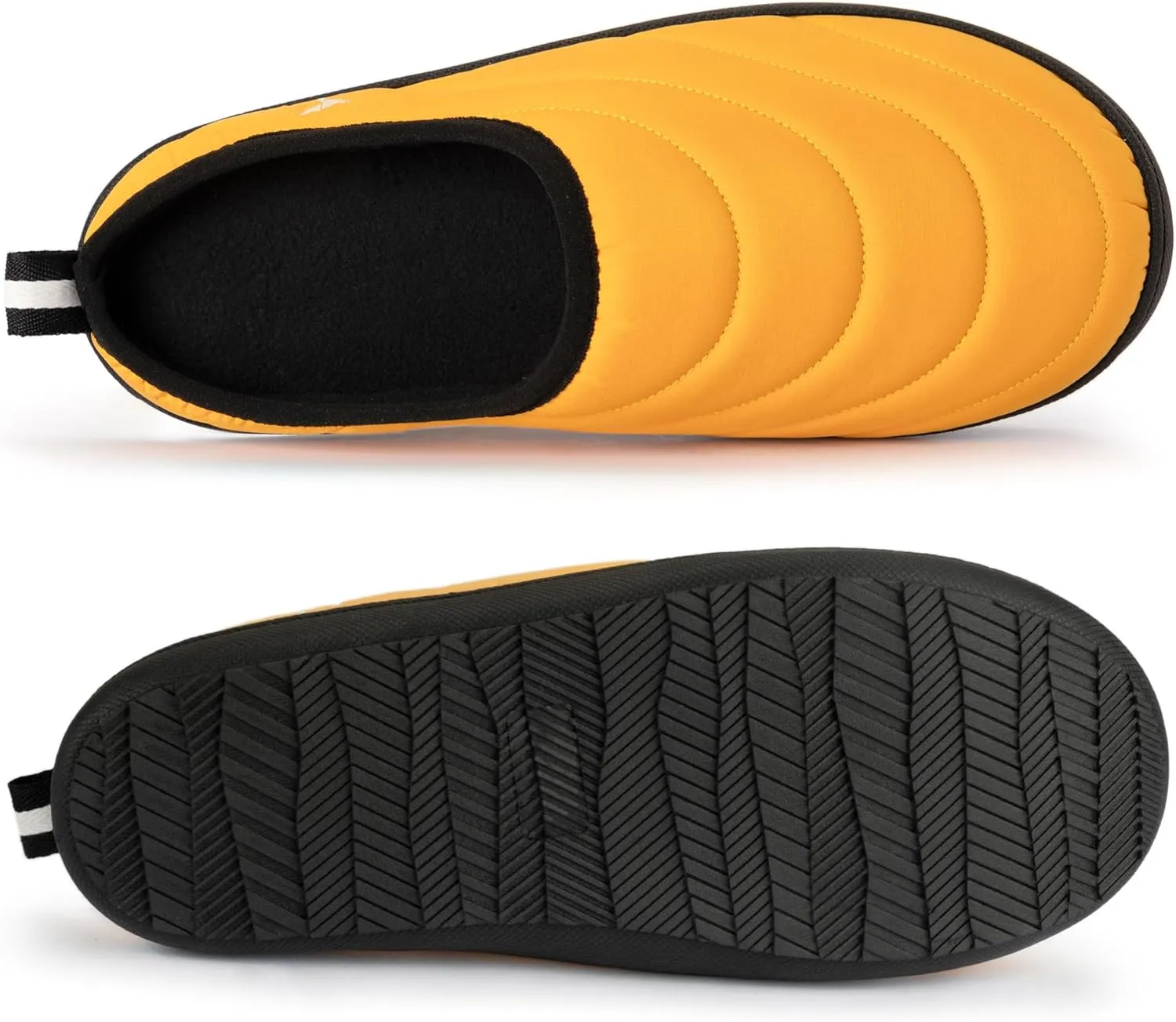 RockDove Men's Trail-Therm Quilted Memory Foam Indoor Oudoor Camp Slipper