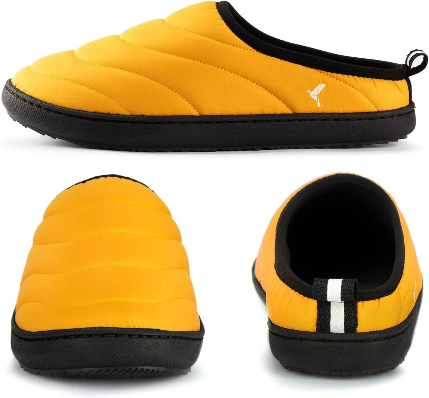 RockDove Men's Trail-Therm Quilted Memory Foam Indoor Oudoor Camp Slipper