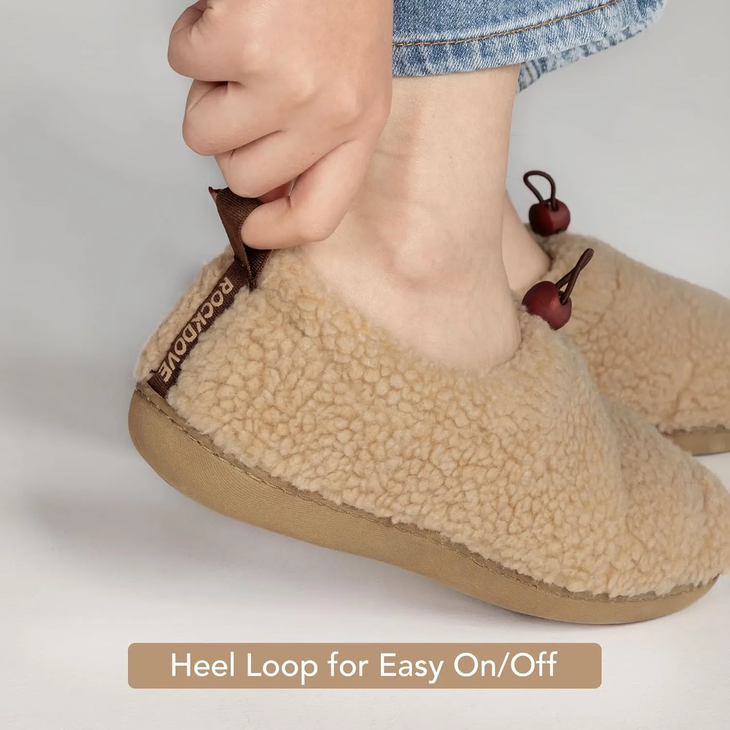 RockDove Women's Camper Moc Slipper with Sherpa Fleece
