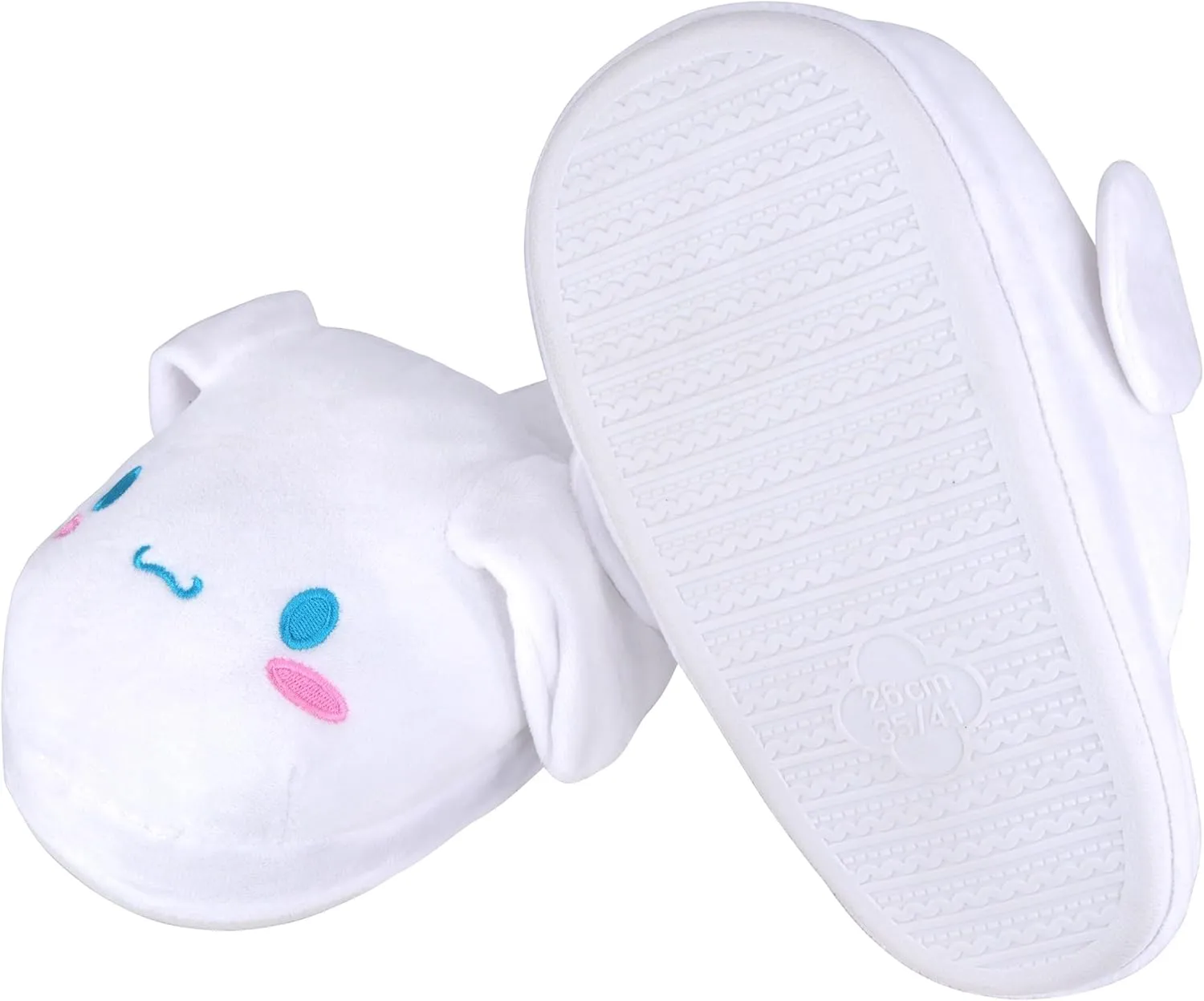 Roffatide Cartoon Hanton Slides for Girls Women Cinnamoroll Melody Kuromi House Slides Non-Slip Bathroom Shower Sandals Rubber Slippers
