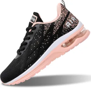 RomenSi Womens Tennis Athletic Running Shoes Fashion Sneakers Breathable Sports Gym Walking Shoes (US5.5-11)
