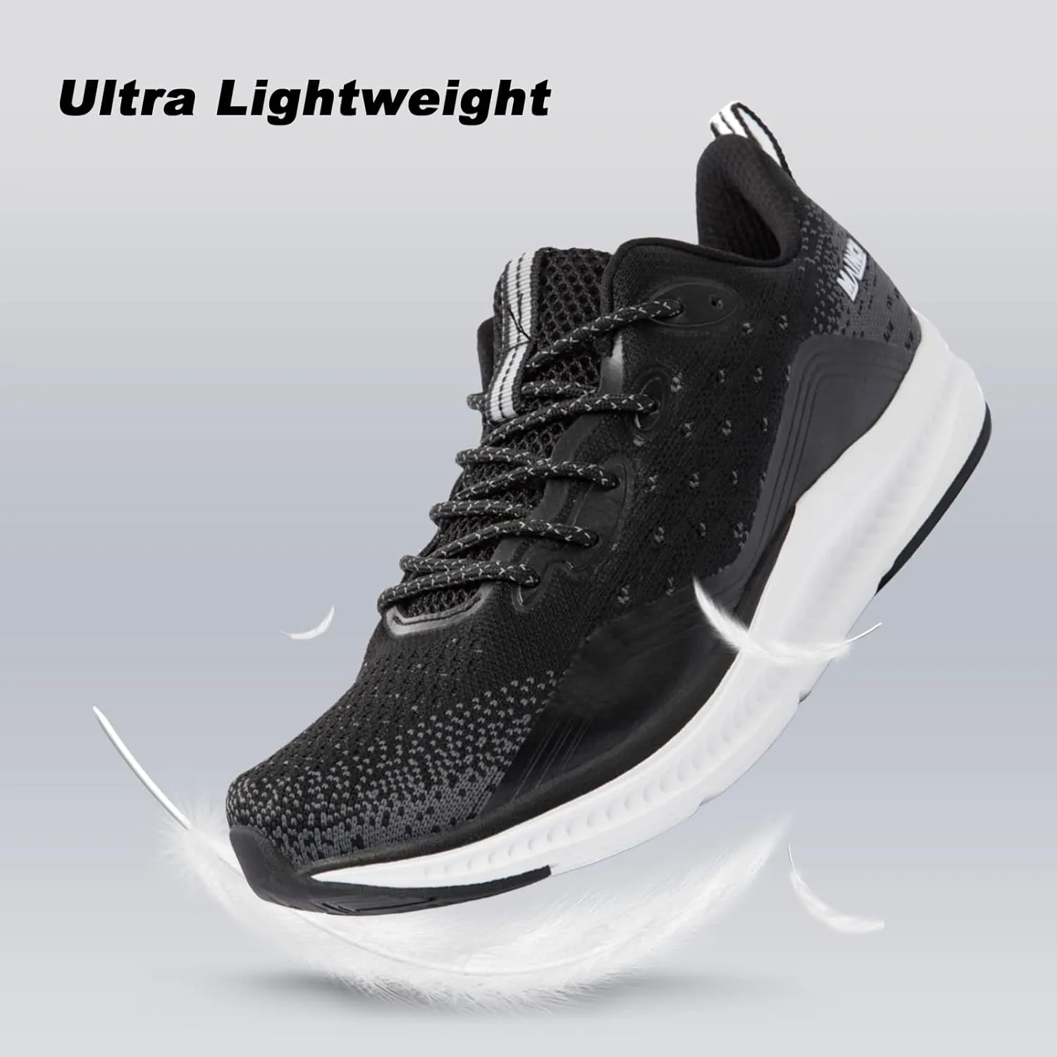 Running Shoes for Men Lightweight Breathable Non Slip Walking Shoes Athletic Sneakers Workout Gym Tennis Shoes