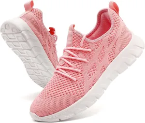 Running Shoes Women Tennis Walking Sneakers Slip On Gym Shoes Non Slip Workout Sneakers for Womens Casual Mesh Footware Fashion Lightweight