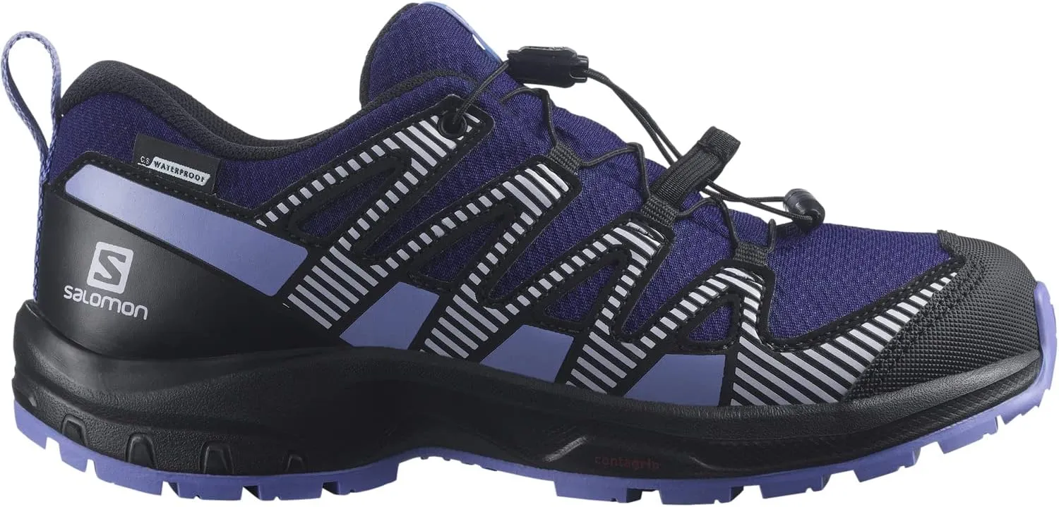 Salomon Unisex-Child Kids Xa Pro V8 Climasalomon Waterproof Trail Running Shoes