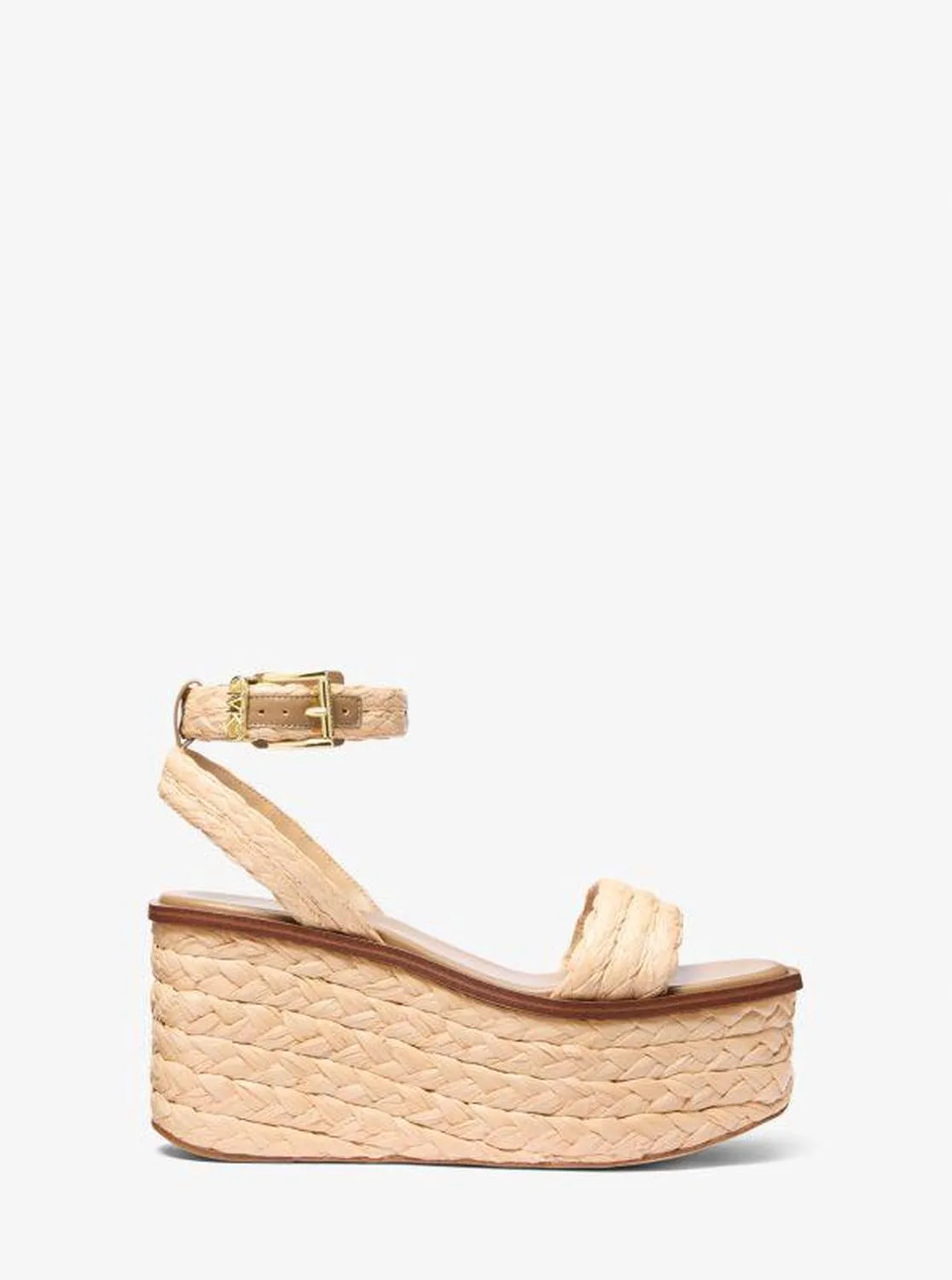 Sandra Straw Platform Sandal