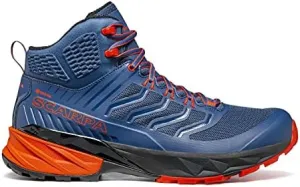 SCARPA Men's Rush Mid GTX Waterproof Gore-Tex Shoes for Hiking and Trail Running