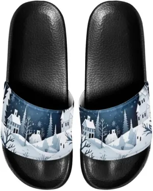 Semioury Sunflower Summer Open Toe House Shoes Halloween Butterfly LGBTQ Hotel Guest Indoor Home Beach Non Slip Sandal Quick