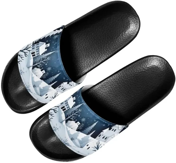 Semioury Sunflower Summer Open Toe House Shoes Halloween Butterfly LGBTQ Hotel Guest Indoor Home Beach Non Slip Sandal Quick