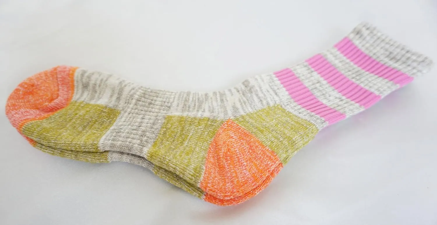 SEOULSTORY7 5Pack Women's Multi Performance Cushion Hiking/Outdoor Crew Socks Year Round