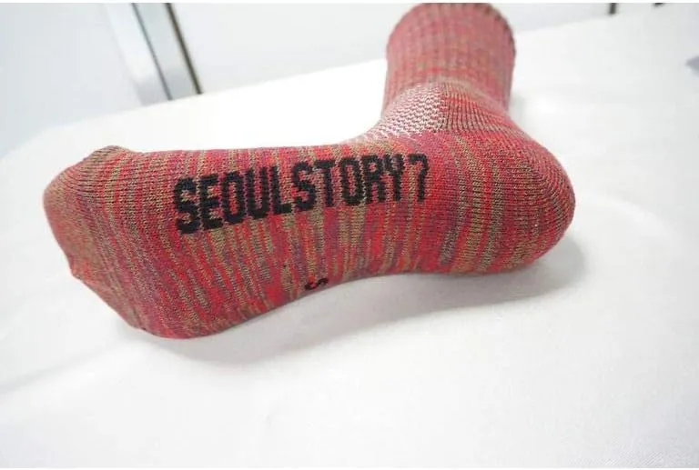 SEOULSTORY7 5Pack Women's Multi Performance Cushion Hiking/Outdoor Crew Socks Year Round