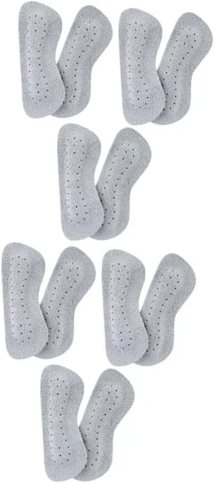 Sets Feet Protector Anti-wear Shoe Pad Lightweight Skin-Friendly Cowhide Heel Pads for Women's Shoes Pairs