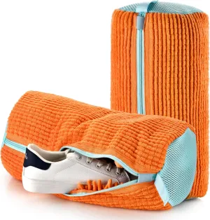 Shoe Wash Bag for Washing Machine - Laundry Shoe Bag for Washer and Drye，Reusable Shoe Cleaning