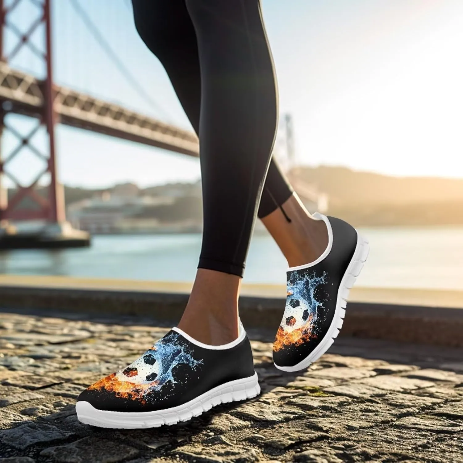 Shoes for Womens Flats Sneakers Sport Athletic Tennis Shoe Slip on Loafers Footwear