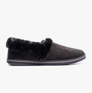 Skechers 32777/BBK COZY CAMPFIRE TEAM TOASTY Womens Full Slippers Black