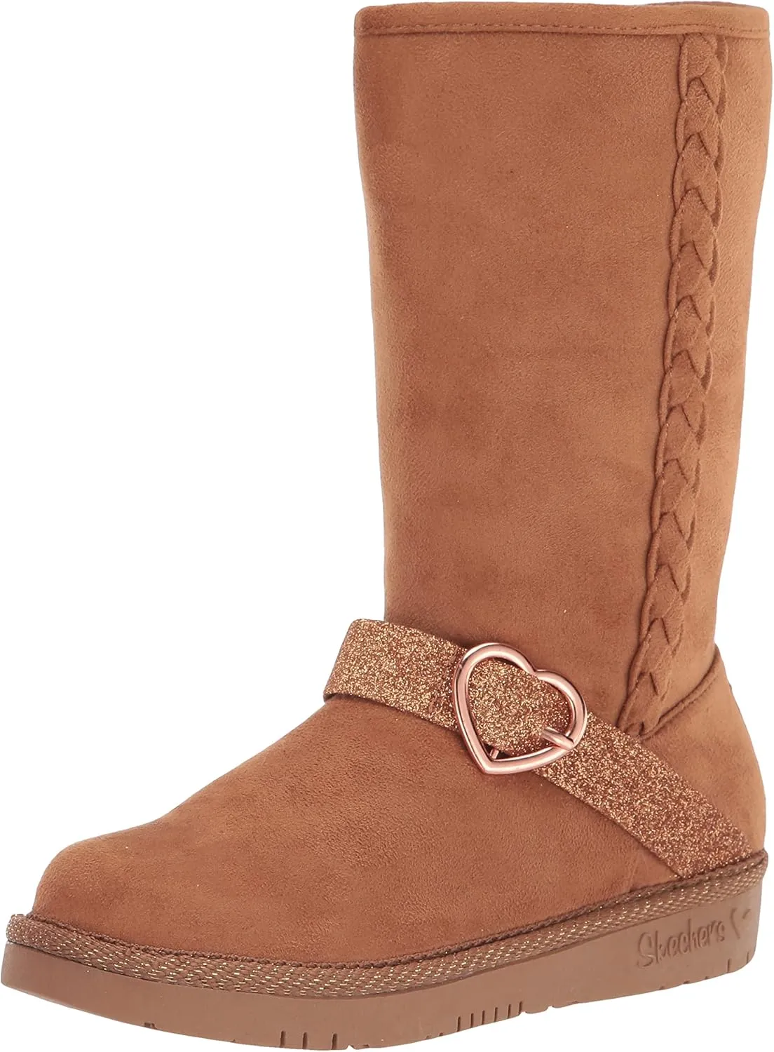 Skechers Girl's Glamslam-Darling Days Slipper Sneaker
