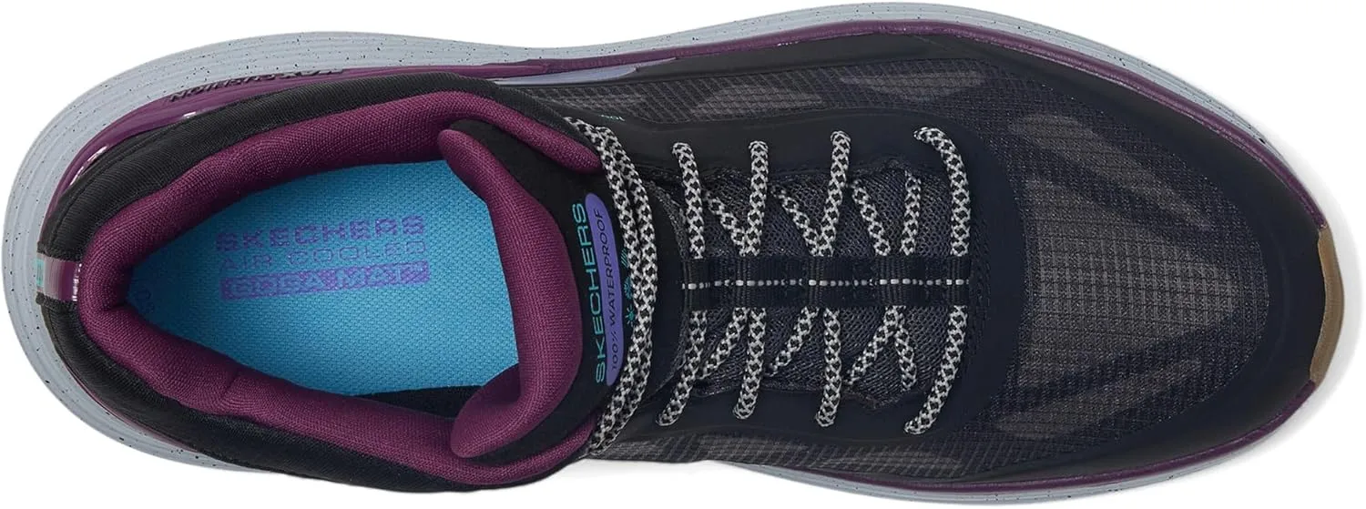 Skechers Women's Max Cushioning Suspension Terrace Waterproof Hiking Shoe