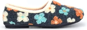 Sleepers Womens/Ladies Gracie Floral Memory Foam Slippers