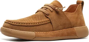 Slip On Loafers for Men Comfortable Breathable Boat Shoes Wide Width Walking Shoes