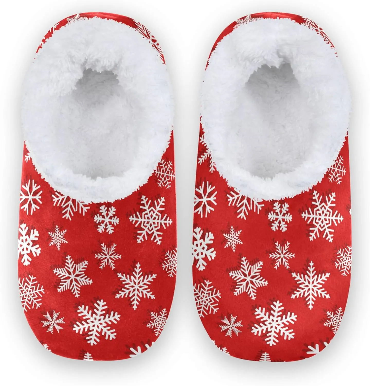 Slippers for Women Men, Fuzzy Memory Foam Slippers Shoes Winter Indoor Home Bedroom Spa Travel