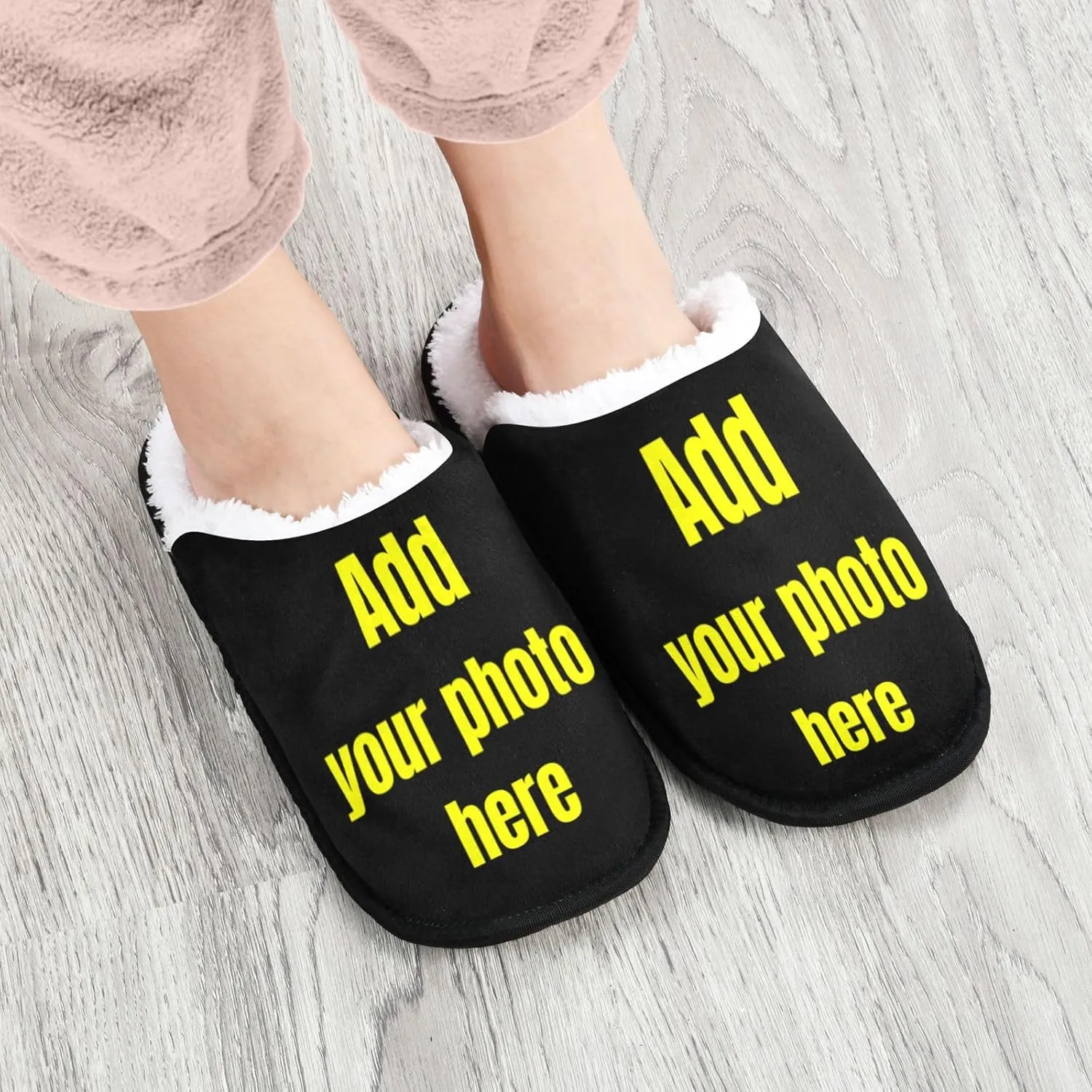 Slippers for Women Men, Memory Foam House Slippers, Non-Slip Indoor Outdoor Winter Bedroom Shoes