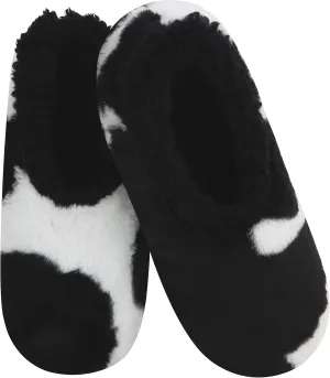 Snoozies Womens slipper socks - Animal Print - House slipper socks for Women