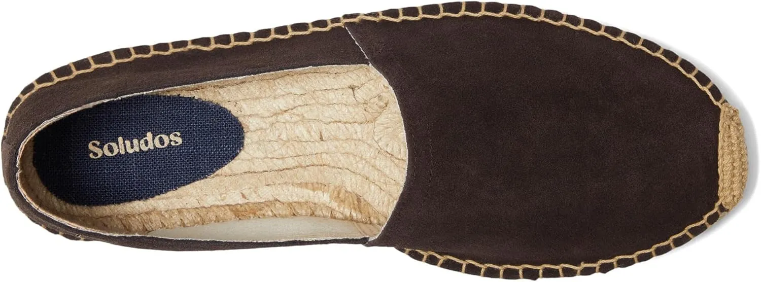 Soludos Men's Leather Original Espadrille Loafer Flat