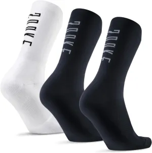 Souke Sports Crew Cycling Socks for Men and Women, Breathable Cushioned Moisture Wicking Athletic Compression Socks