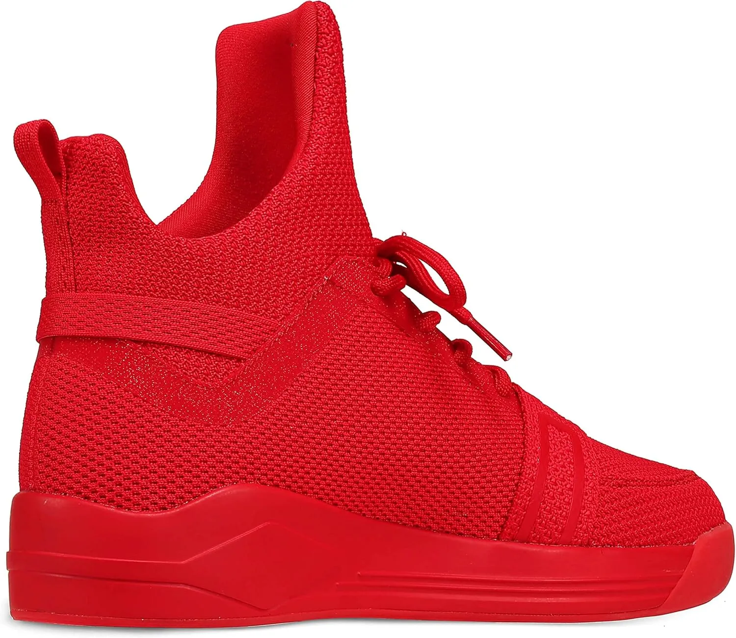 Soulsfeng High Top Running Shoes for Men Lightweight Breathable Mesh Walking Athletic Sneakers